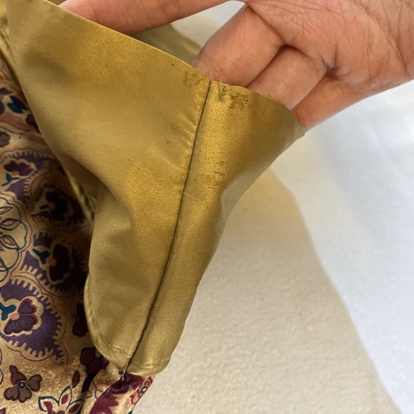Vintage 1990s Victorias Secret Gold Label Silk Robe Lingerie - Picture 14 of 15